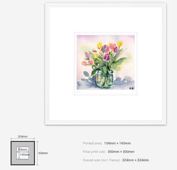 Tulips in Glass
