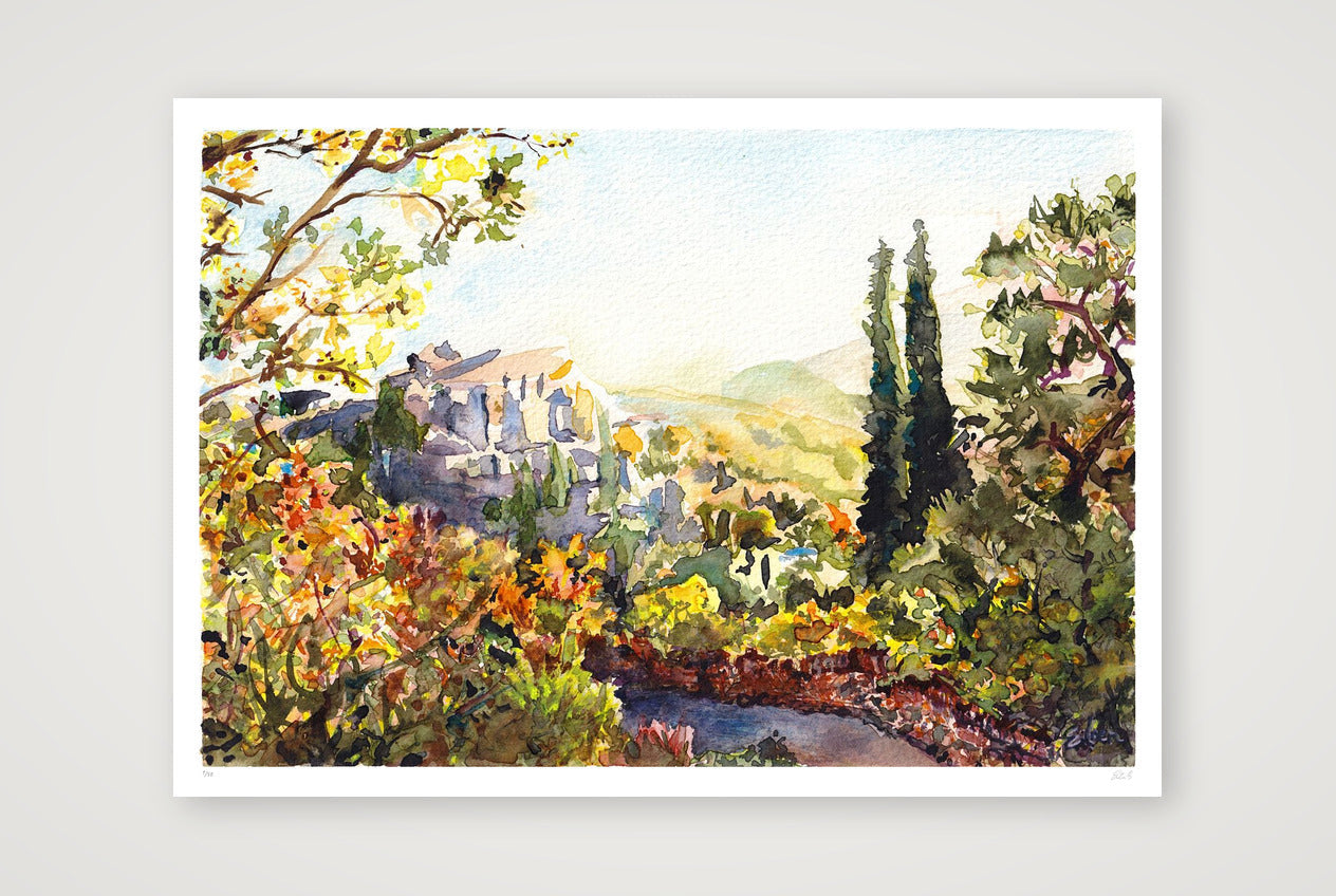 Gordes, Provence — A4 (30×21cm, 12×8") Print only