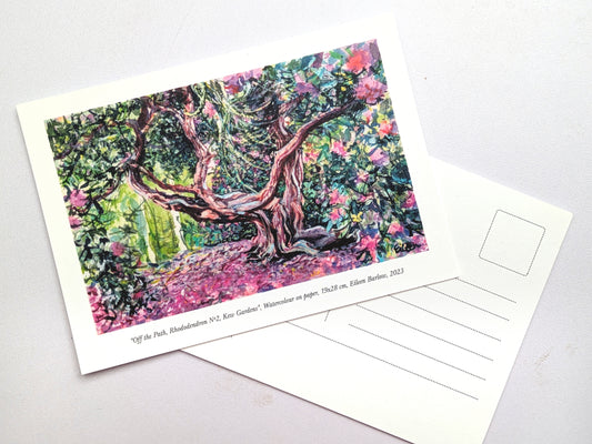 Rhododendron Dell - Kew Gardens (A6 Postcards)
