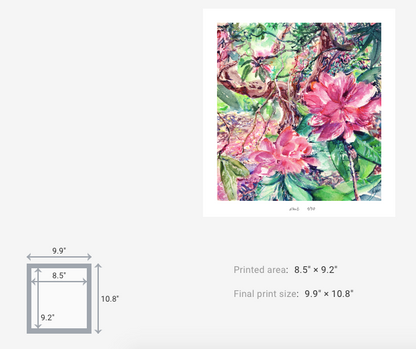 Rhododendron Nº5, Off the Path (Limited Edition)