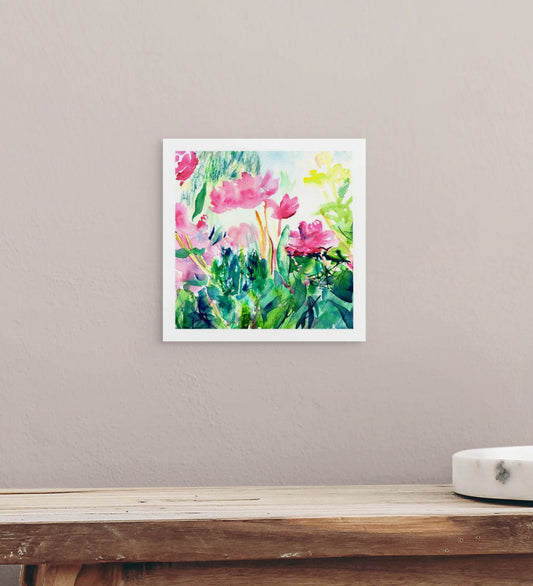 Peonies Flower Bed VI