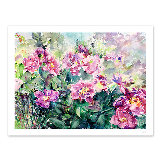 Peonies in the Garden II