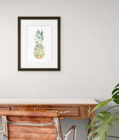 Pineapple in White